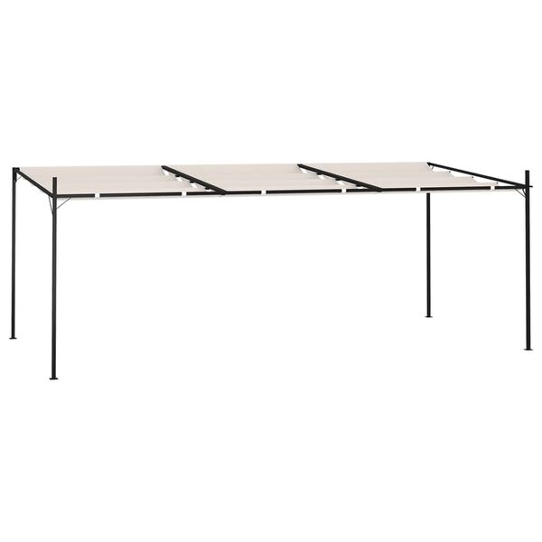 vidaXL 5-dijelni vrtni blagovaonski set sivi