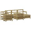 vidaXL 7-dijelni set vrtnih sofa od impregnirane borovine