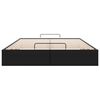 vidaXL Otomanski okvir kreveta bez madraca crni 140x200cm umjetne kože