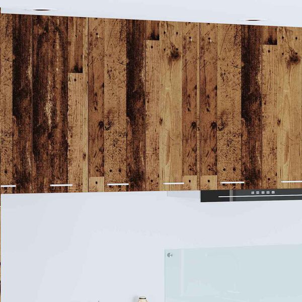 vidaXL Viseći ormarić Staro drvo 60 x 31 x 80 cm Konstruirano drvo