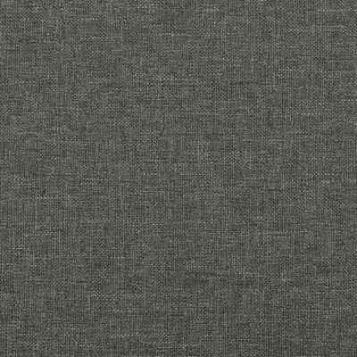 vidaXL Uzglavlje tamnosivo 80 x 5 x 78/88 cm od tkanine