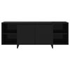 vidaXL TV ormarić crni 130 x 35 x 50 cm od iverice