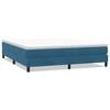 vidaXL Box Spring krevet bez madracem tamnoplavi 180x220 cm bar&scaron;un