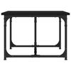 vidaXL Stolić za kavu crni 90x50x35 cm od konstruiranog drva