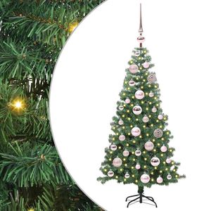vidaXL Božićno drvce Zelena 120 cm PVC