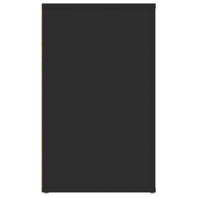 vidaXL Noćni ormarić crni 50 x 36 x 60 cm od konstruiranog drva