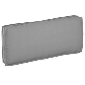 vidaXL Jastuk Oxford tkanina Siva 120 x 50 x 12 cm
