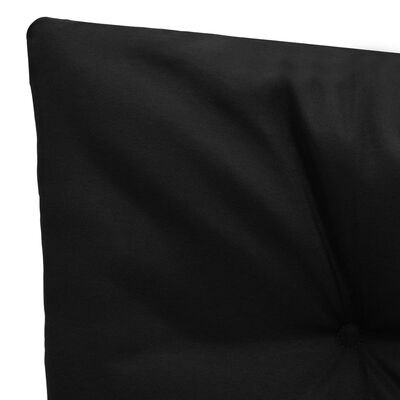 vidaXL Jastuk za ljuljačku crni 150 cm od tkanine