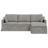 vidaXL Sofa Svijetlo siva