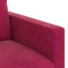 vidaXL Sofa 2 pcs Vinska crvena 158 x 78 x 80 cm Bar&scaron;un
