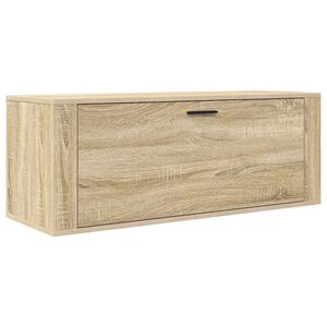 vidaXL Ormarić za cipele boja hrasta 100x35x38 cm konstruirano drvo