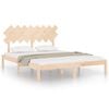 vidaXL Okvir za krevet 160x200 cm od masivne borovine