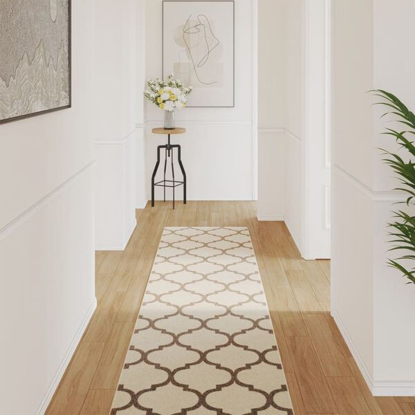 vidaXL Unutarnji i vanjski tepih raznobojni 80 x 300 cm protuklizni