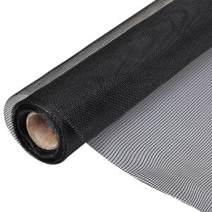vidaXL Mreža od stakloplastike 100 x 500 cm crna