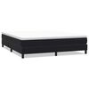 vidaXL Krevet s boxspring oprugama bez madraca crni 180x220 cm bar&scaron;un