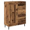 vidaXL Highboard s ladicama Staro drvo 69,5 x 34 x 180 cm