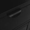vidaXL Noćni ormarići 2 kom crni 40 x 30 x 54,5 cm od čelika i stakla