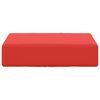 vidaXL Jastučić za sjedenje na otvorenom Crvena 40 x 40 x 8 cm