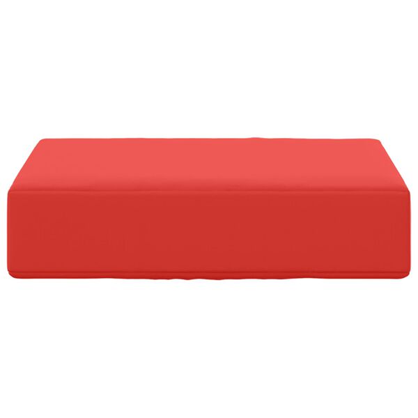 vidaXL Jastučić za sjedenje na otvorenom Crvena 40 x 40 x 8 cm