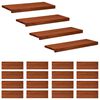 vidaXL Step treads 20 kom. 70 x 30 x 2 cm Smeđa Čvrsto drvo bukve