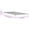 vidaXL Okvir kreveta vo&scaron;tano smeđi 90 x 200 cm od masivne borovine