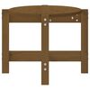 vidaXL Stolić za kavu boja meda 87 x 48 x 35 cm od masivne borovine