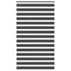 vidaXL Zavjesa zebra crna 130x200 cm &scaron;irina tkanine 125,9 cm poliester