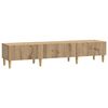 vidaXL TV ormar Hrast artisan 147 x 34,5 x 30 cm Konstruirano drvo