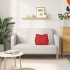 vidaXL Jastuk za leđa Crvena 45 x 20 x 35 cm tkanina