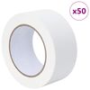 vidaXL Trake za maskiranje slikara 50 pcs Bijelo 50mm x 50m Papir