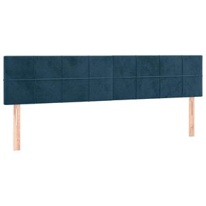 vidaXL Uzglavlja tamnoplava 180x5x78/88 cm bar&scaron;unasta