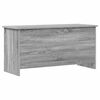 vidaXL Skladi&scaron;ni kovčeg Siva Sonoma 100 x 40 x 50 cm Konstruirano drvo