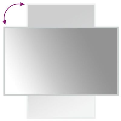 vidaXL LED kupaonsko ogledalo 60x100 cm