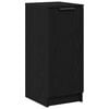 vidaXL Ormar za cipele Crni hrast 29,5 x 35 x 70 cm Konstruirano drvo