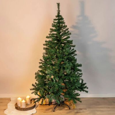HI božićno drvce s metalnim stalkom zeleno 180 cm