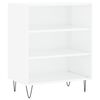 vidaXL Komoda sjajna bijela 57 x 35 x 70 cm od konstruiranog drva
