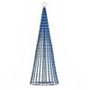 vidaXL LED božićno drvce 688 LED plavo 300 cm