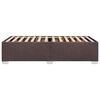 vidaXL Okvir za krevet bez madraca tamnosmeđi 80x200 cm od tkanine