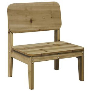 vidaXL Vrtna stolica 60x52,5x72 cm od impregnirane borovine