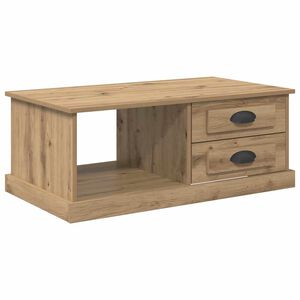vidaXL Kava Stol Umjetnički hrast 90 x 50 x 35 cm Konstruirano drvo