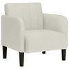 vidaXL Sofa fotelja s naslonima za ruke krem boje 54 cm bar&scaron;unasta