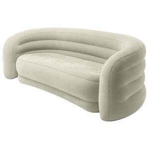 INTEX Zakriveni Sofer INTEX Siva 229 x 109 x 81 cm PVC i Rajon