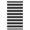 vidaXL Zebra zavjesa 90,9 x 150 cm &Scaron;irina tkanine 86,7 cm crna