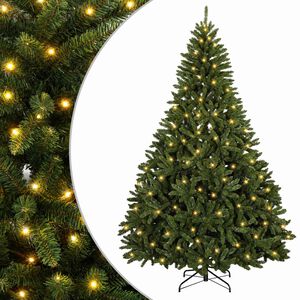 vidaXL Umjetno božićno drvce s nogom 300 cm 1000 LED lampica