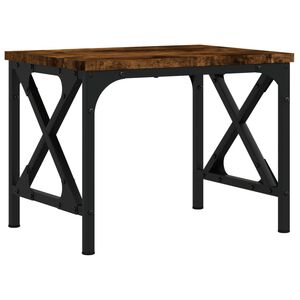 vidaXL Stalak za pisač boja hrasta 40 x 30 x 31 cm konstruirano drvo