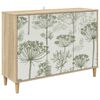 vidaXL Kreveta GOTHA Sonoma 102 x 33 x 75 cm Konstruirano drvo