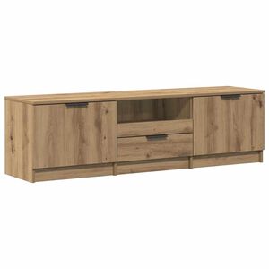 vidaXL TV ormarić Artisan hrast 140x35x40 cm inženjerski drvo