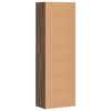 vidaXL Visoka komoda boja smeđeg hrasta 60x35x180 cm konstruirano drvo