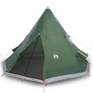 vidaXL &Scaron;ator tipi za kampiranje za 4 osobe zeleni vodootporni