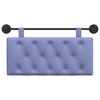 vidaXL Držeće uzglavlje Zidne Traper plava 100 x 55 x 7 cm tkanina